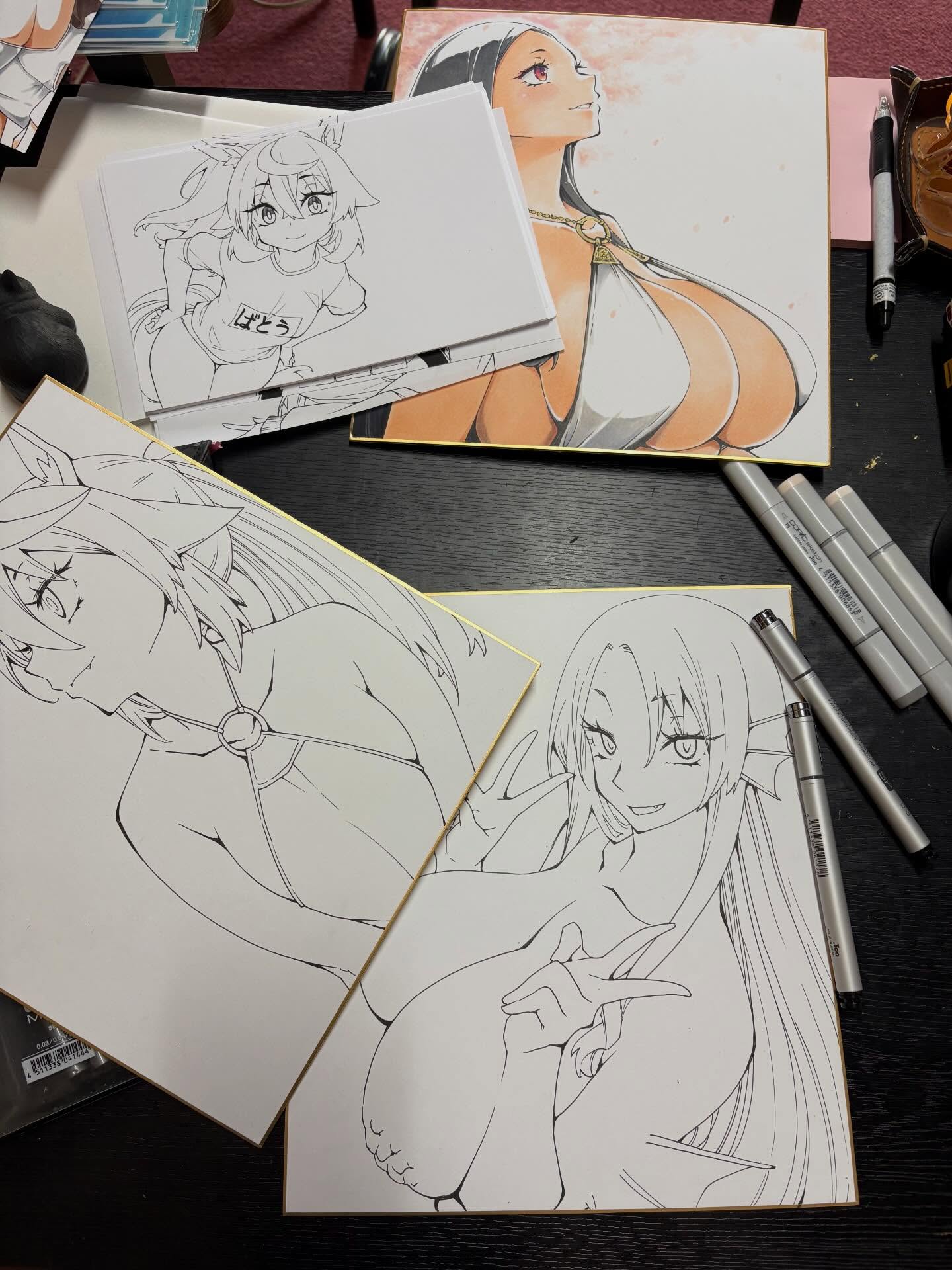 ６時から作業に勤しむ！

#浄泉寺
#色紙